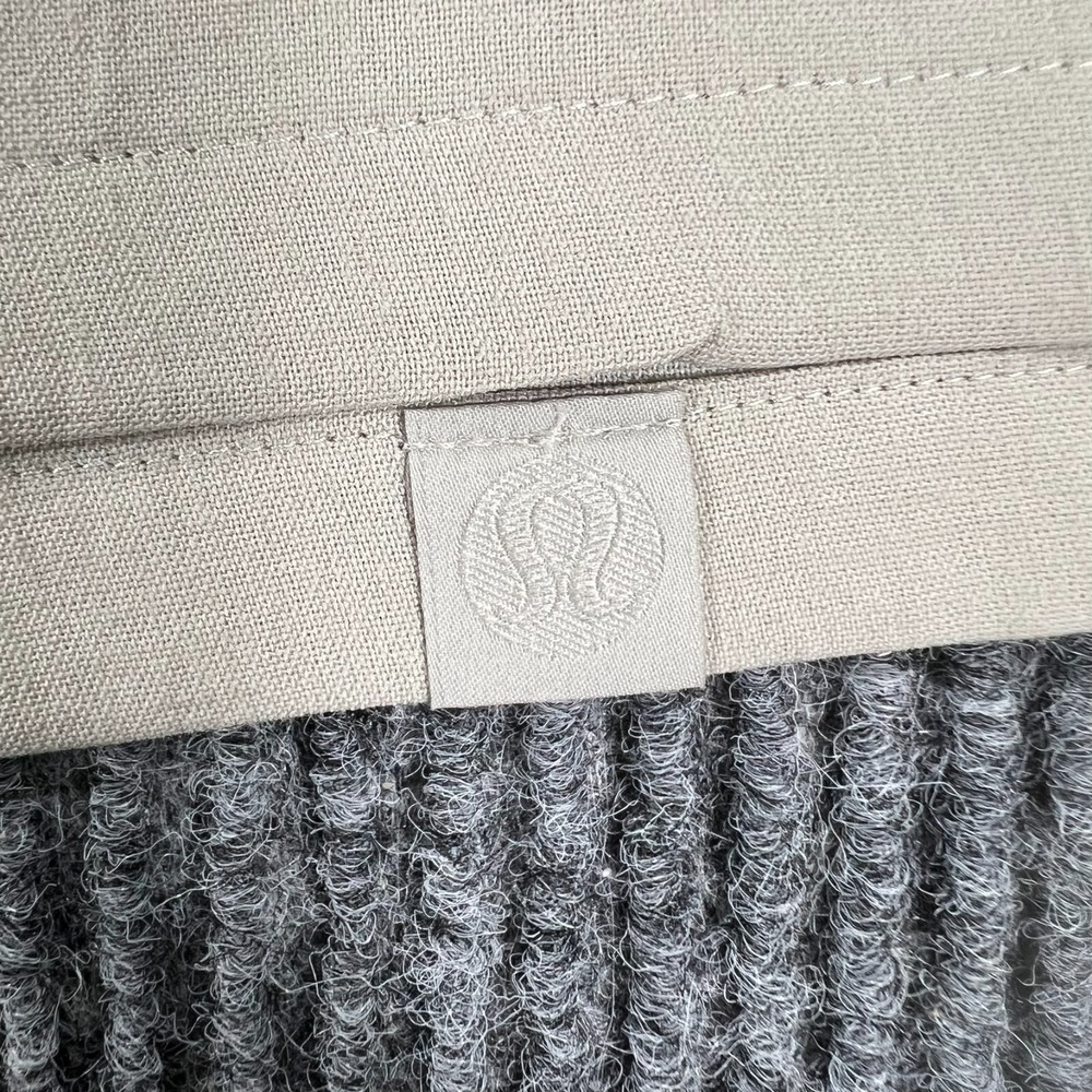 Lululemon V Neck Midi Dress Womens Size 10 Beige Casual Active Lightweight New - Picture 14 of 16
